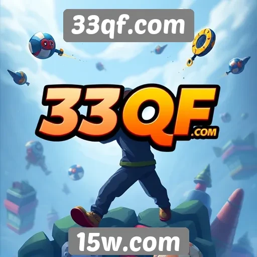 Navegação e design do portal de jogos 33qf.com